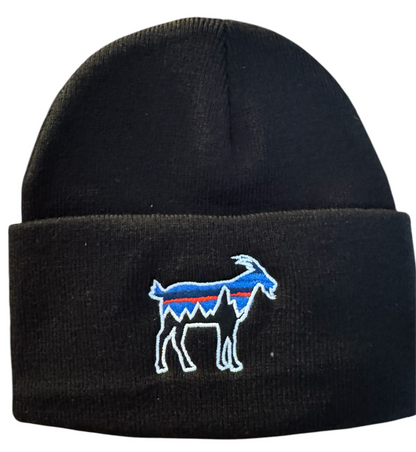 Black - Patagoatia Beanie Hat