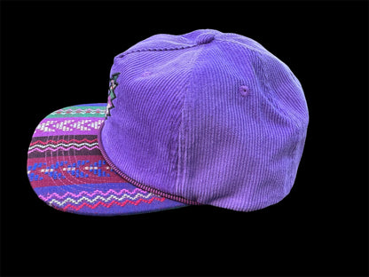 Native Bolt - Purple Corduroy Hat