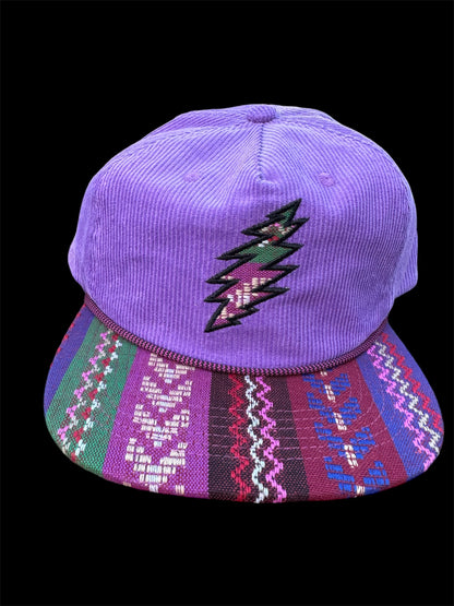 Native Bolt - Purple Corduroy Hat