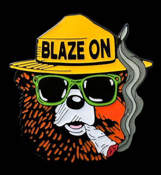 Blaze On - Green Shades (glow variant)