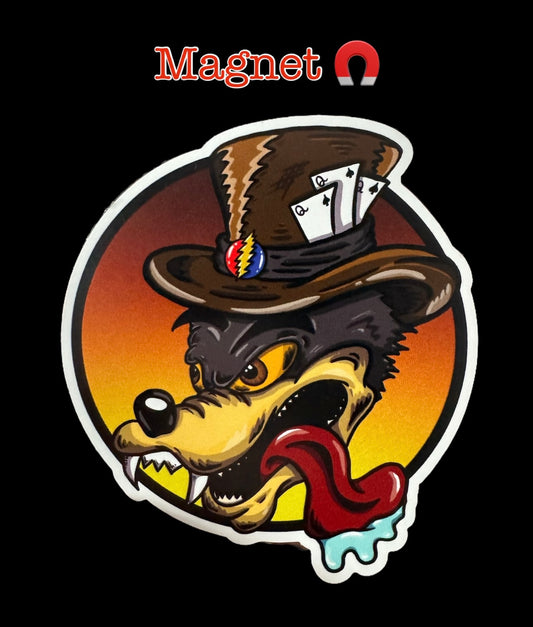 MAGNET - Dire Wolf (not a sticker)