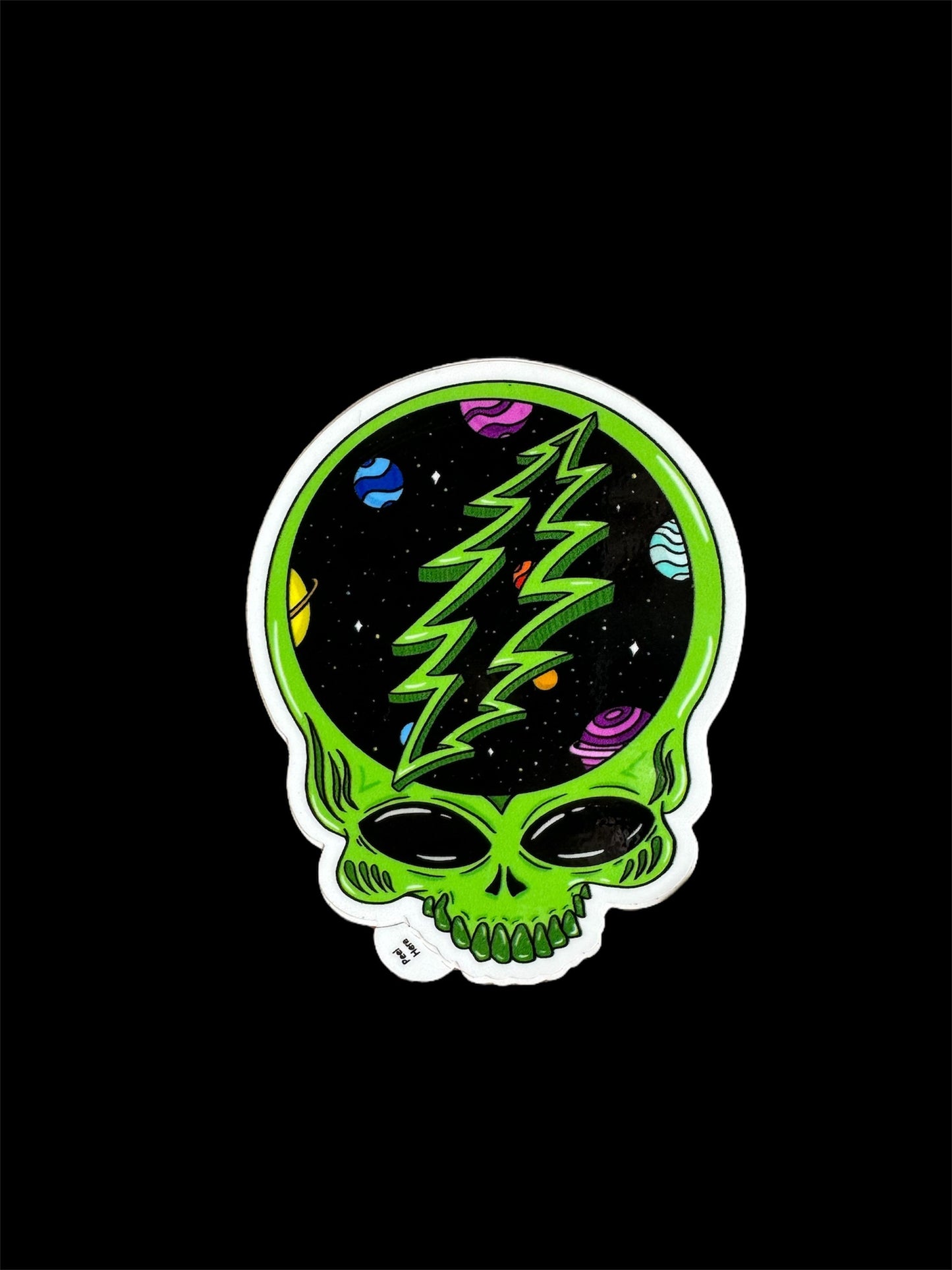 Alien Stealie - sticker