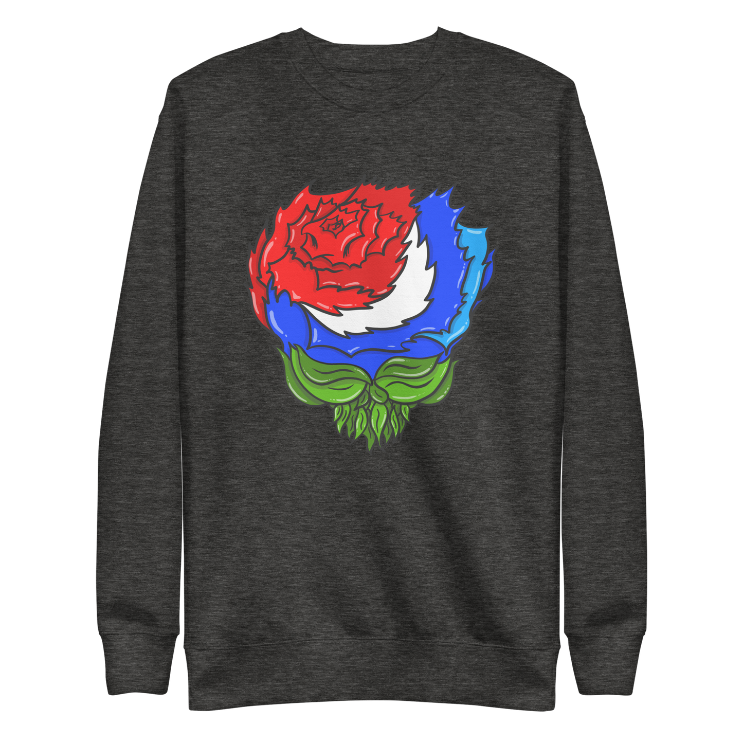 U.S. Blues Rose Unisex Premium Sweatshirt